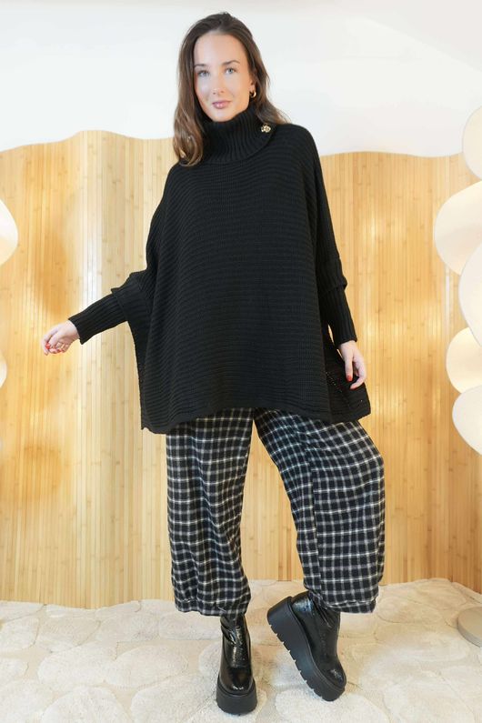 Traitor Blanket Knit Black /12=